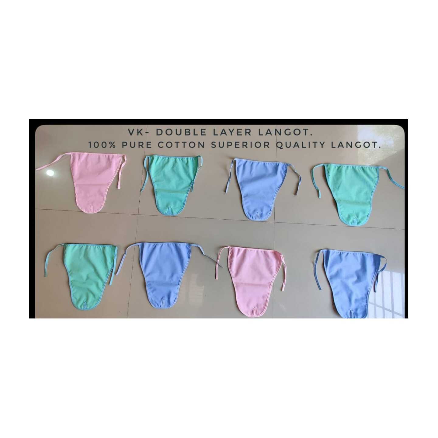 NewBorn Cotton Nappies Pack of 6
