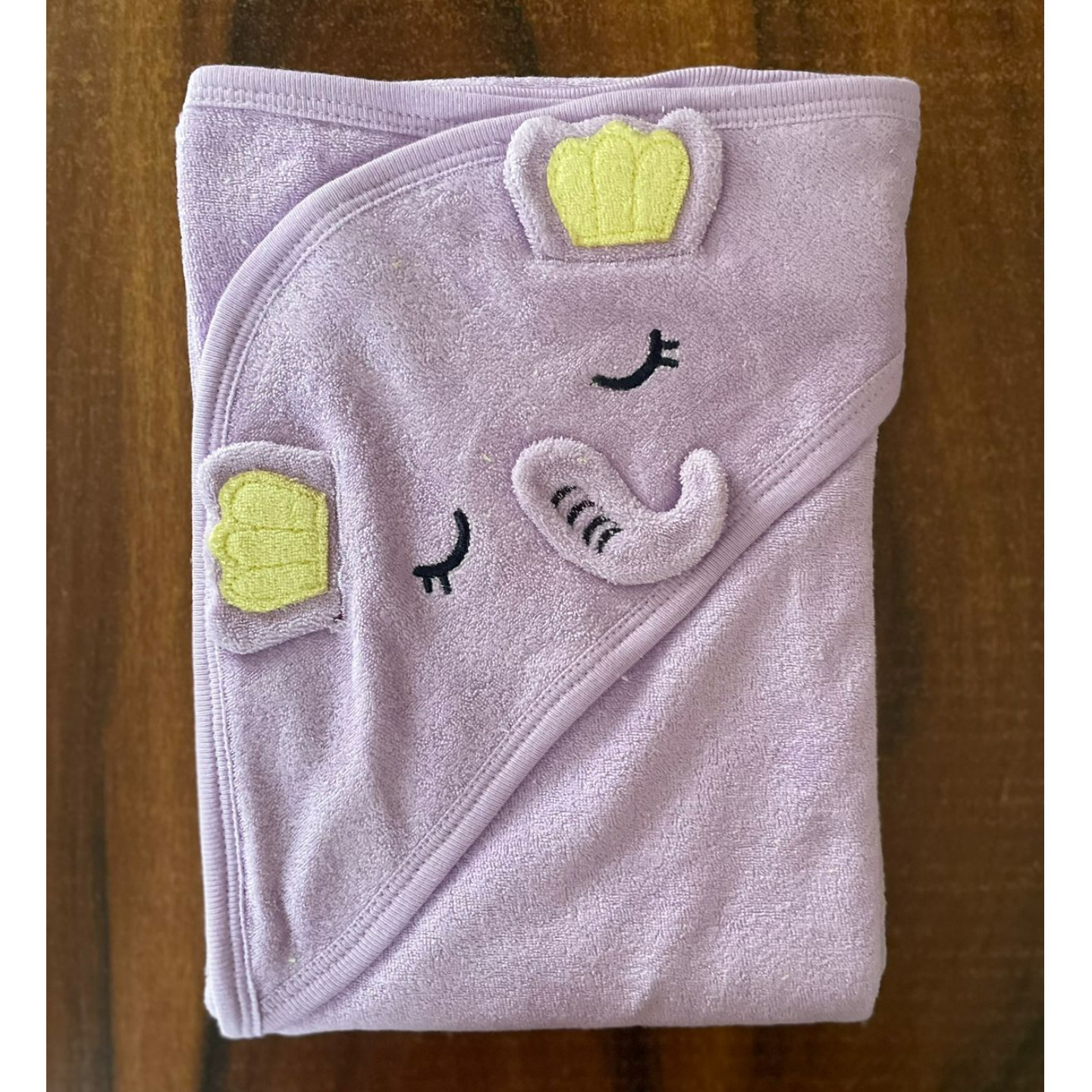 Newborn Infant Kids Cucumber Towel Purple