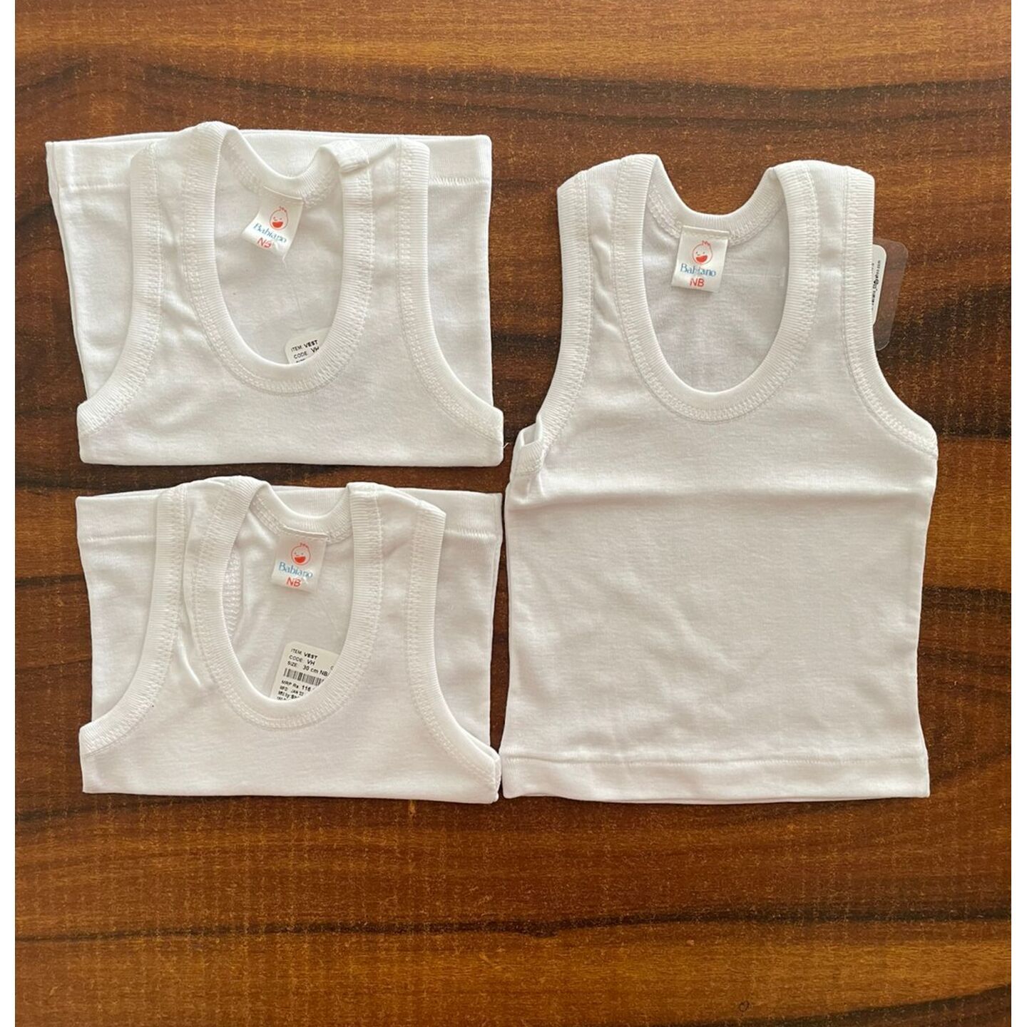 Babiano Vest Pack of 3