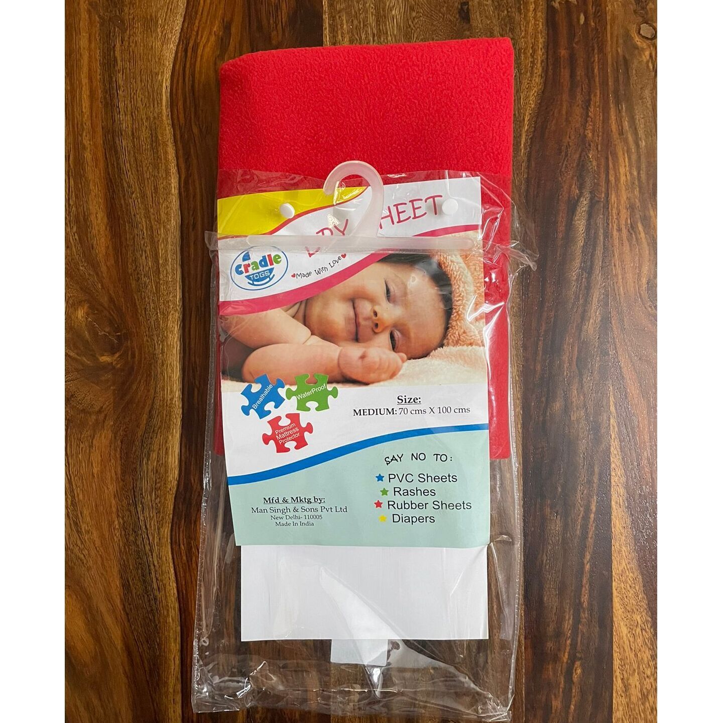 Cradle Togs Newborn Dry Sheets Small Size
