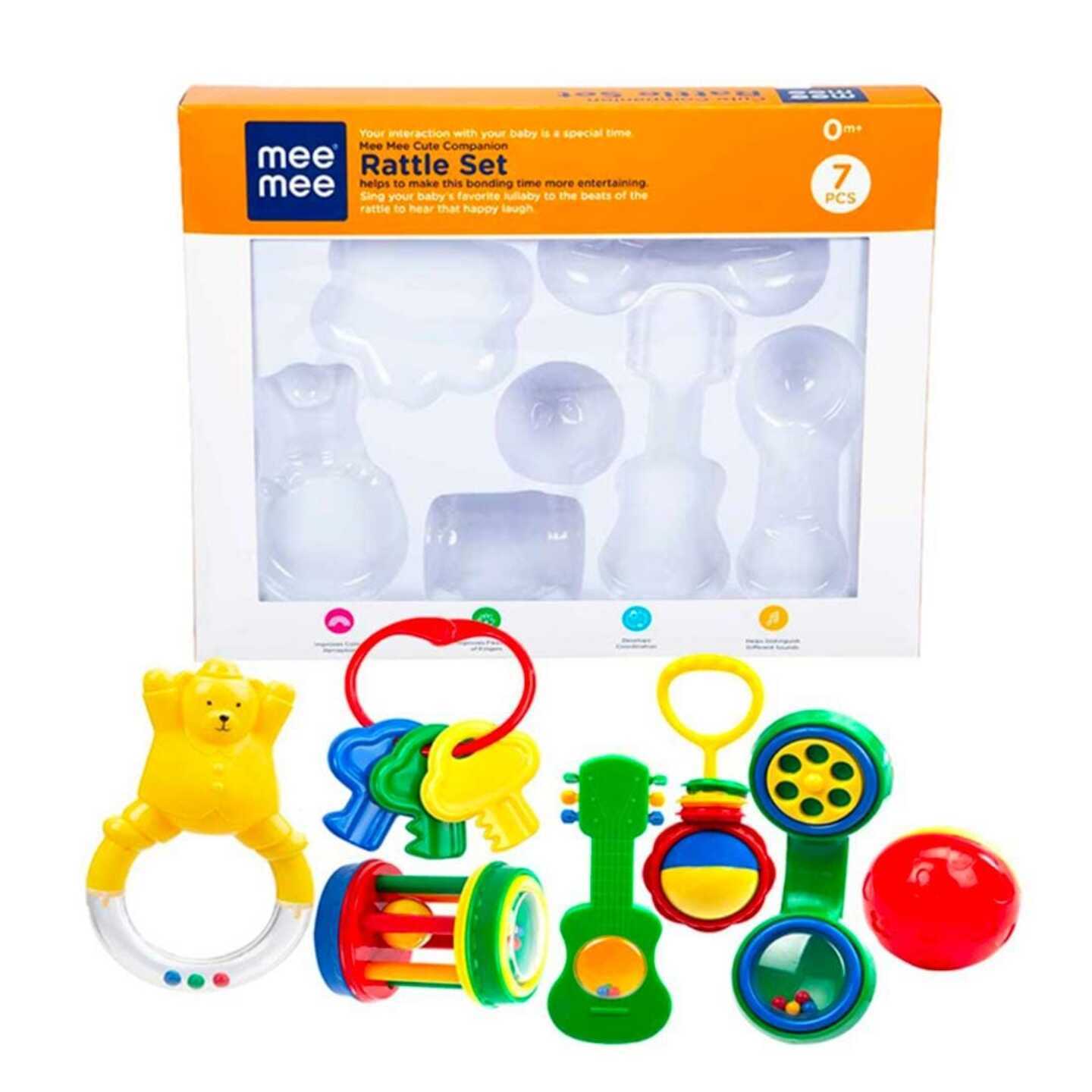 Mee Mee Rattle set Pack of 7