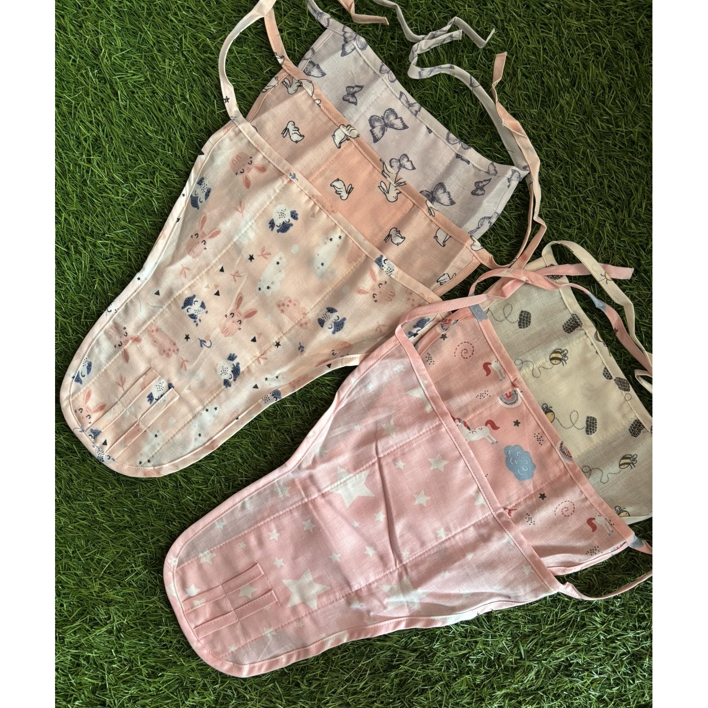 Billy Bum NewBorn Muslin Organic Nappies Pack of 6