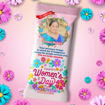 Women's Day Gift - Personalized Chocolate Large Bar (100g)