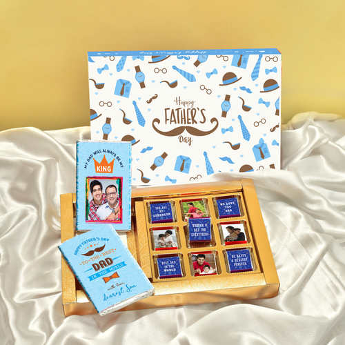 Fathers Day Gift, Personalized Chocolate Box