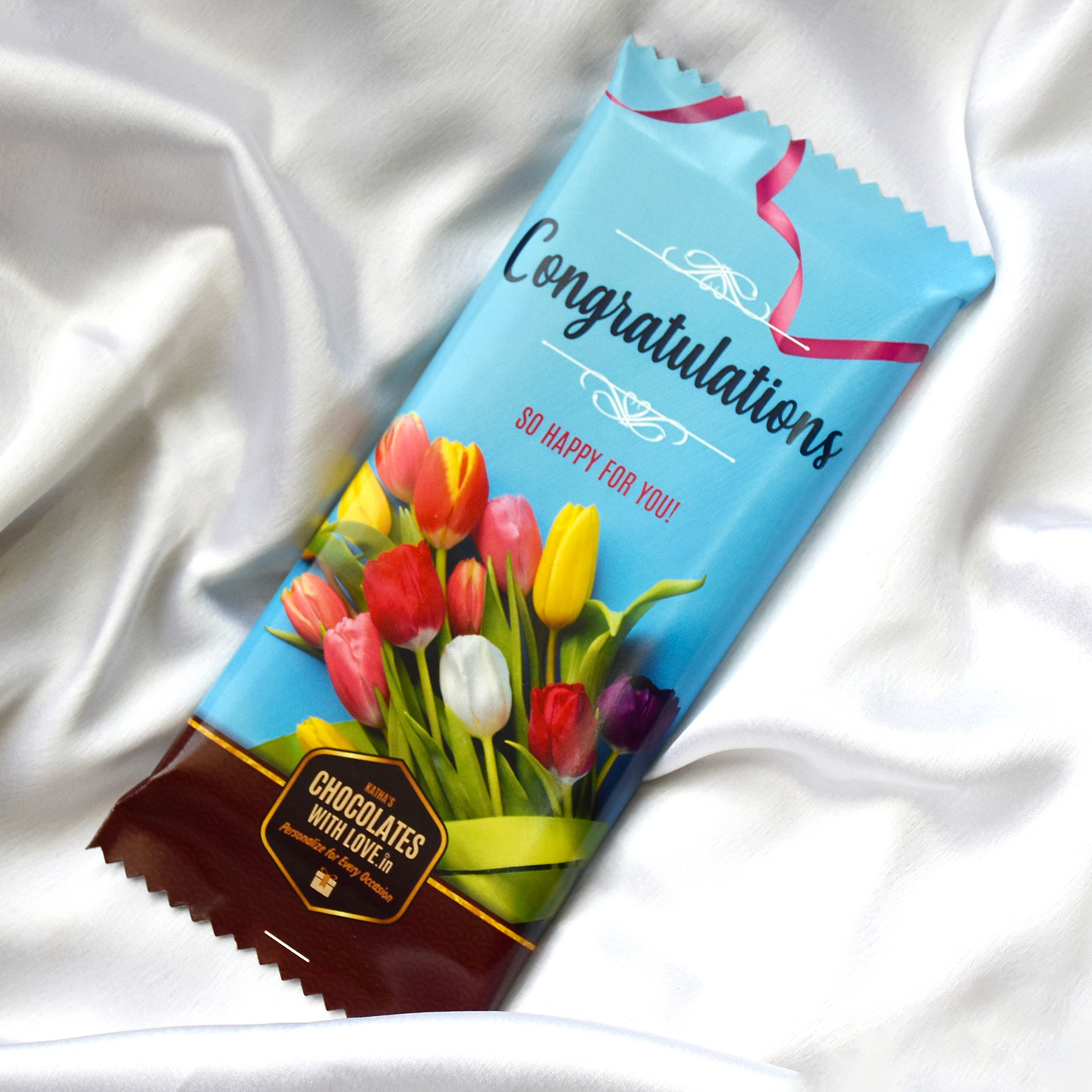 Congratulation Chocolate Large Bar 100g