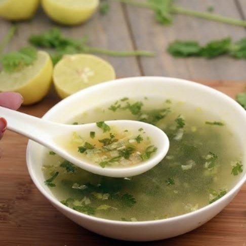 Chicken Lemon Corrainder Soup