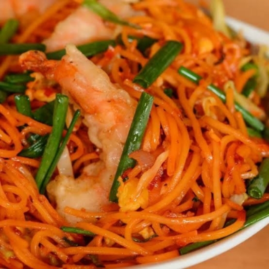 Prawns Schezwan Hakka Noodles