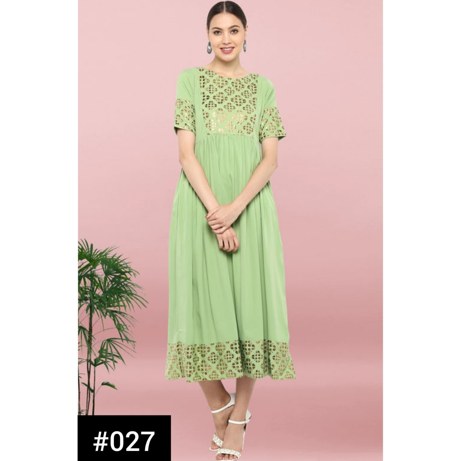 Poly Crepe Dress