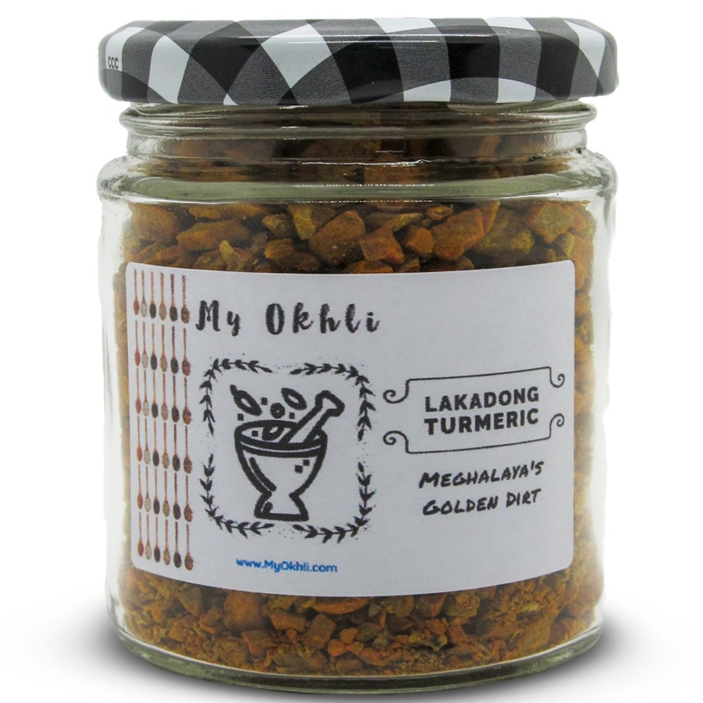 Lakadong Turmeric Granules (DIY)