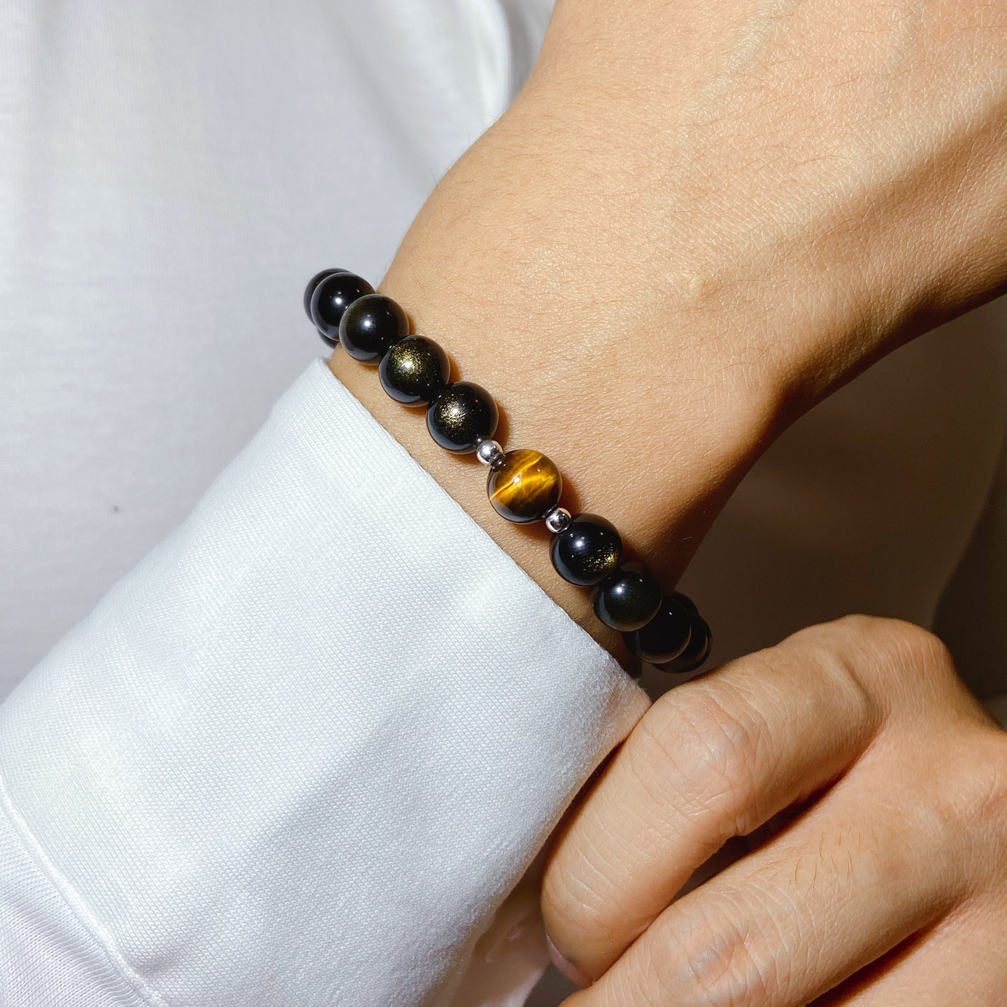 Tigers Eye + Golden Obsidian