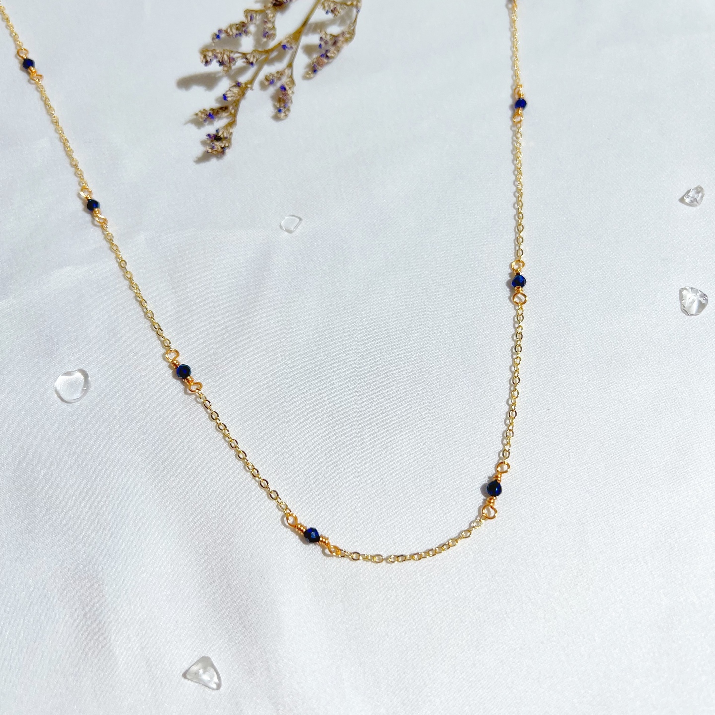 Blue Spinel Necklace