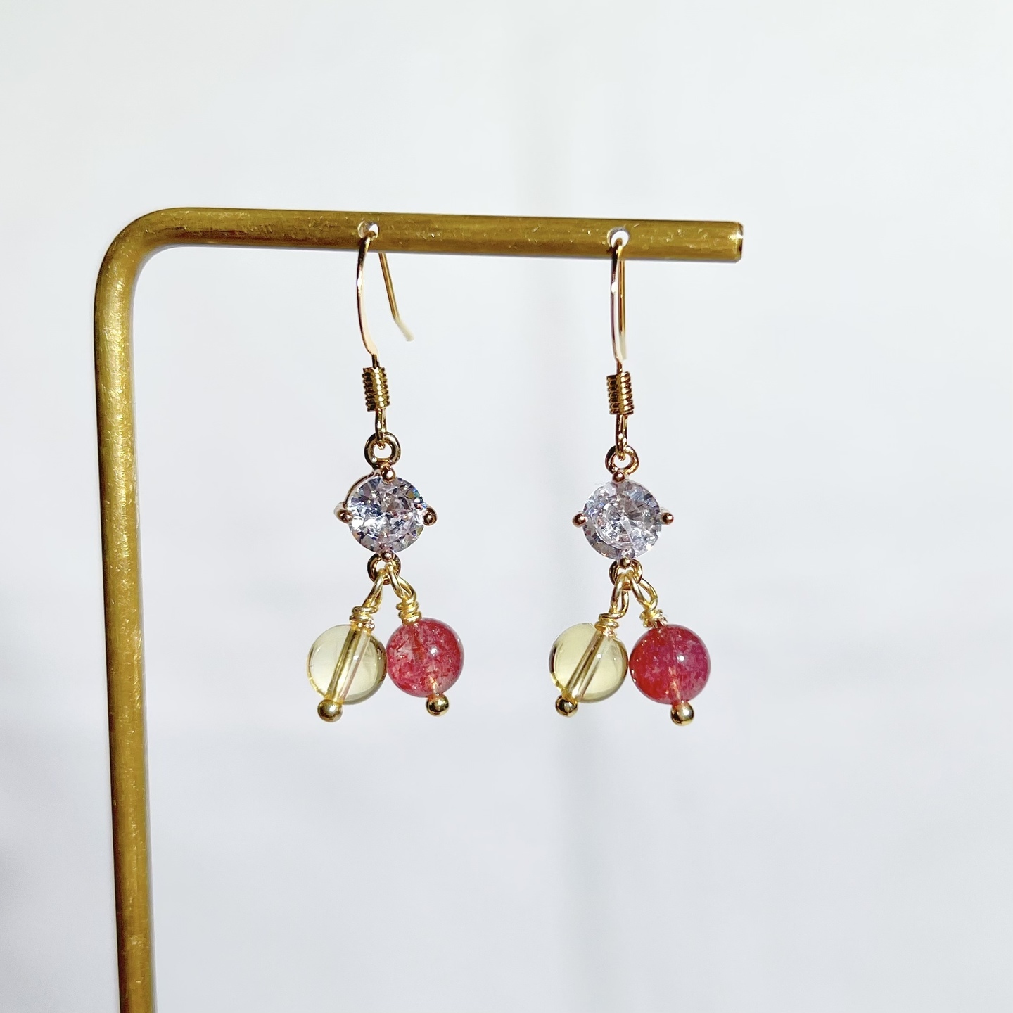 Bejewel - Cherry Earrings