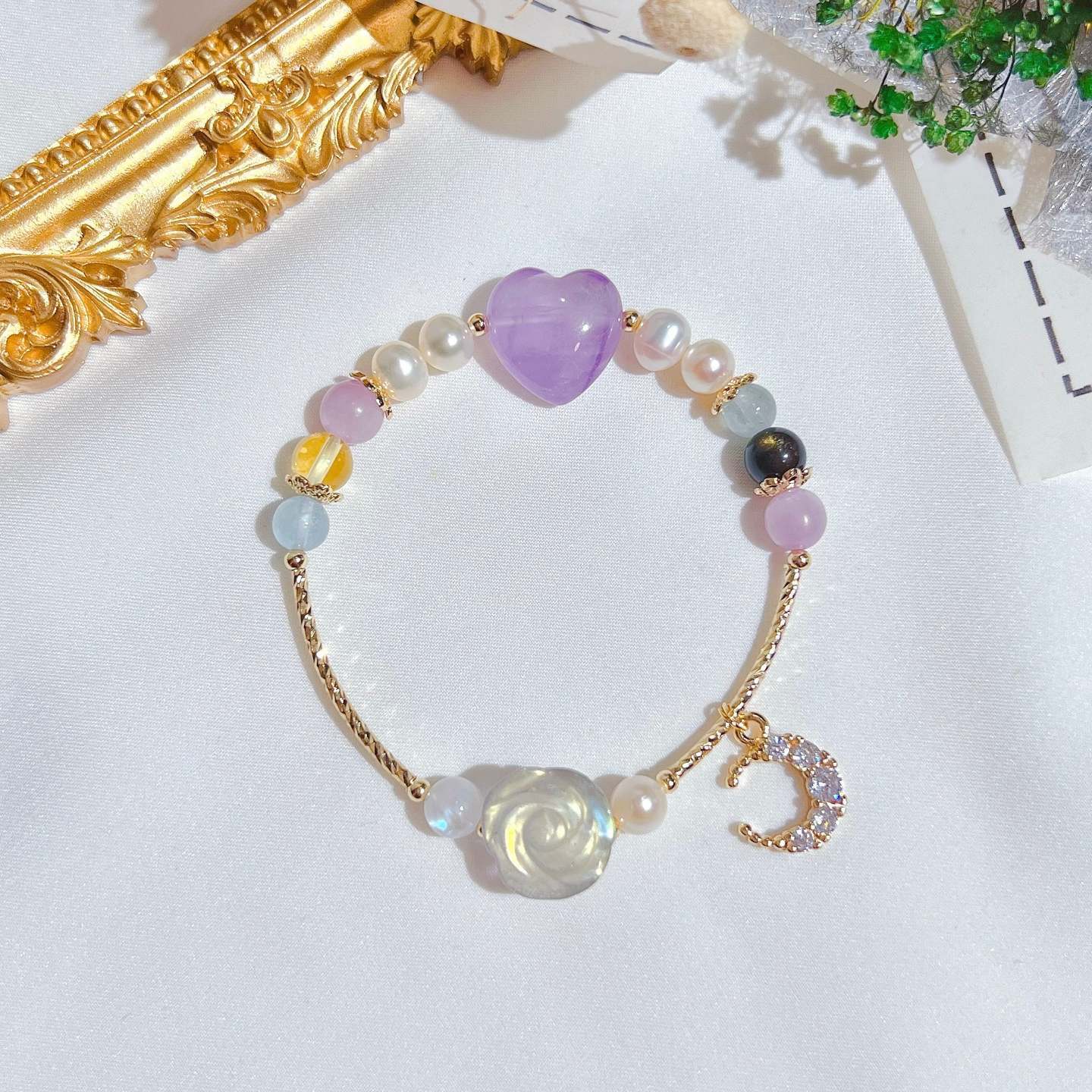 Mermaid Pearl Heart + Rosa Customisation