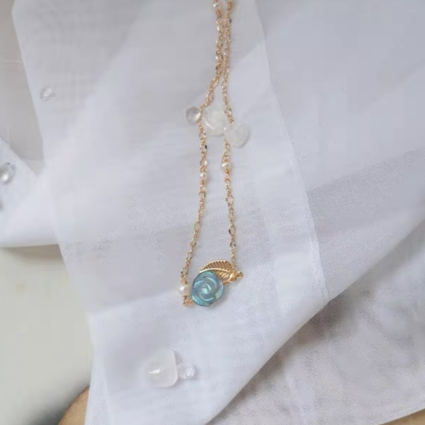 Labradorite Rosa Necklace