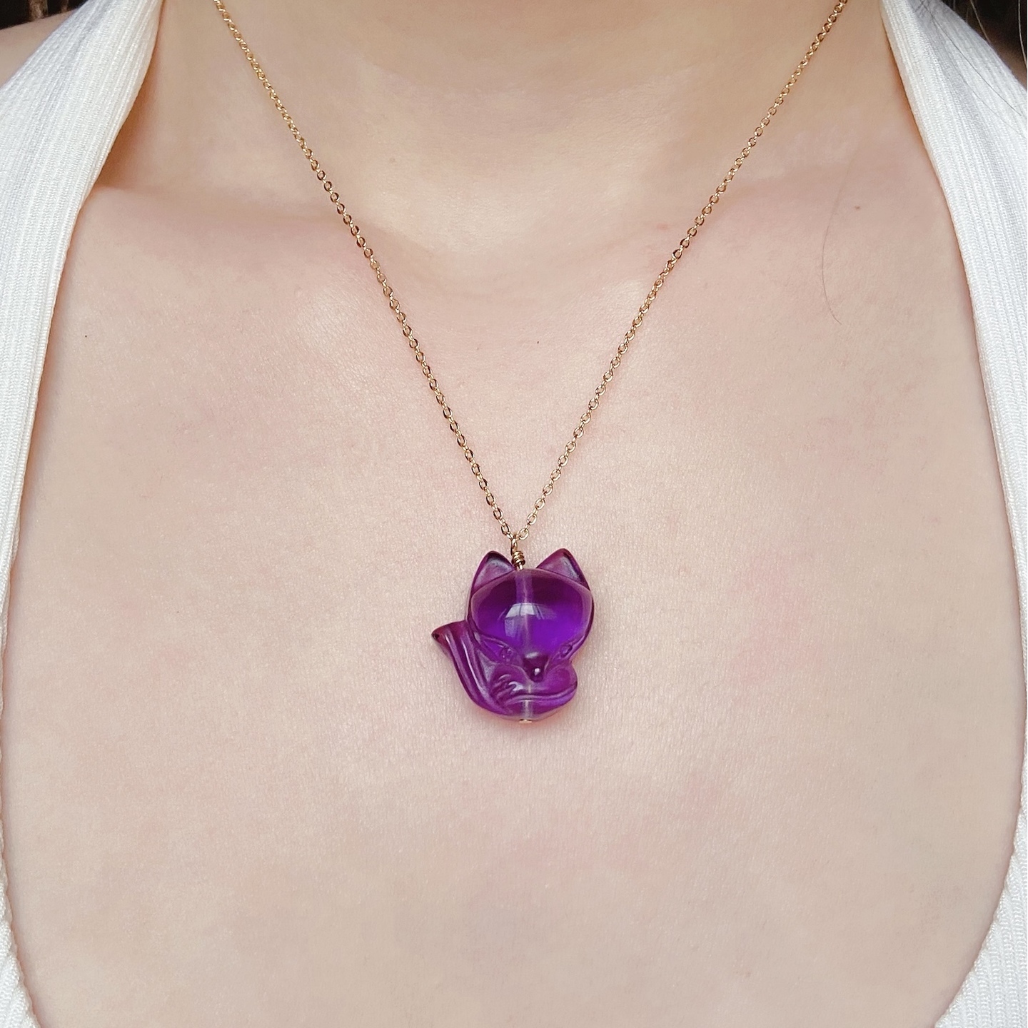Fairy Fox Necklace