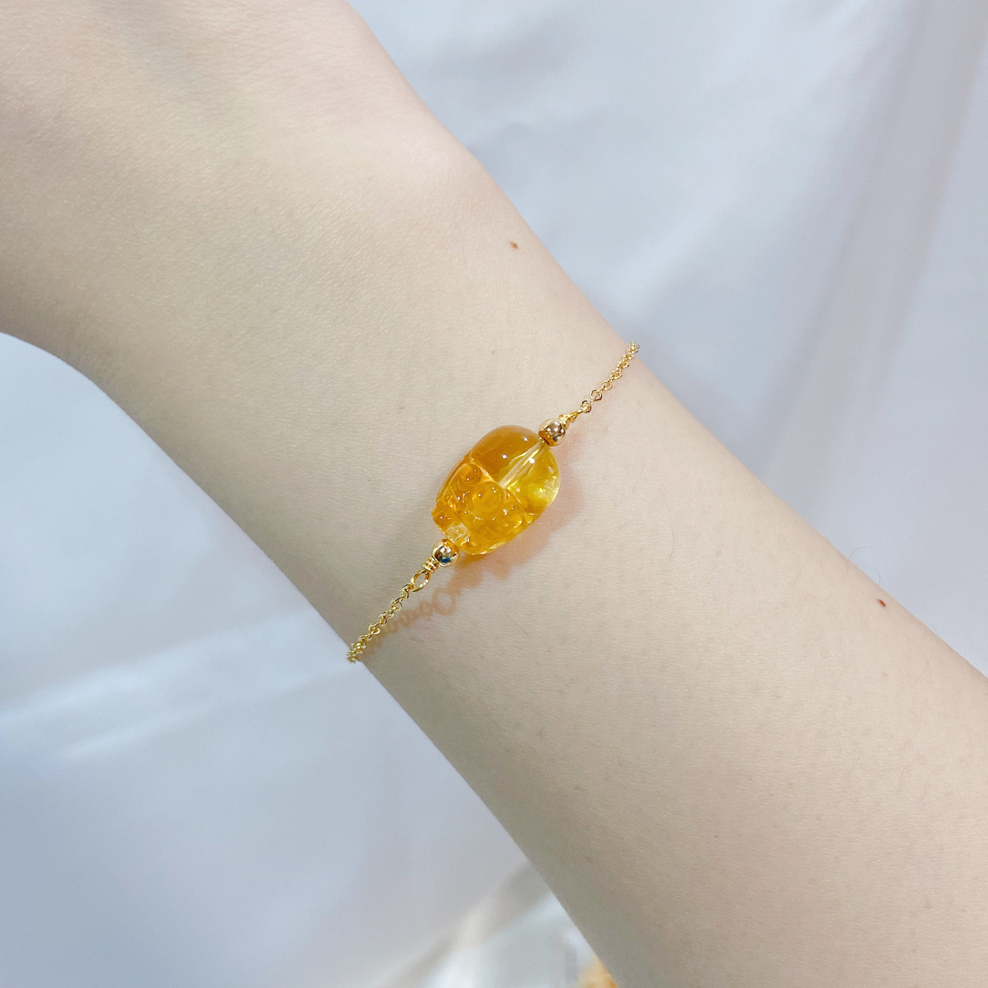 GOLD Pixiu Citrine