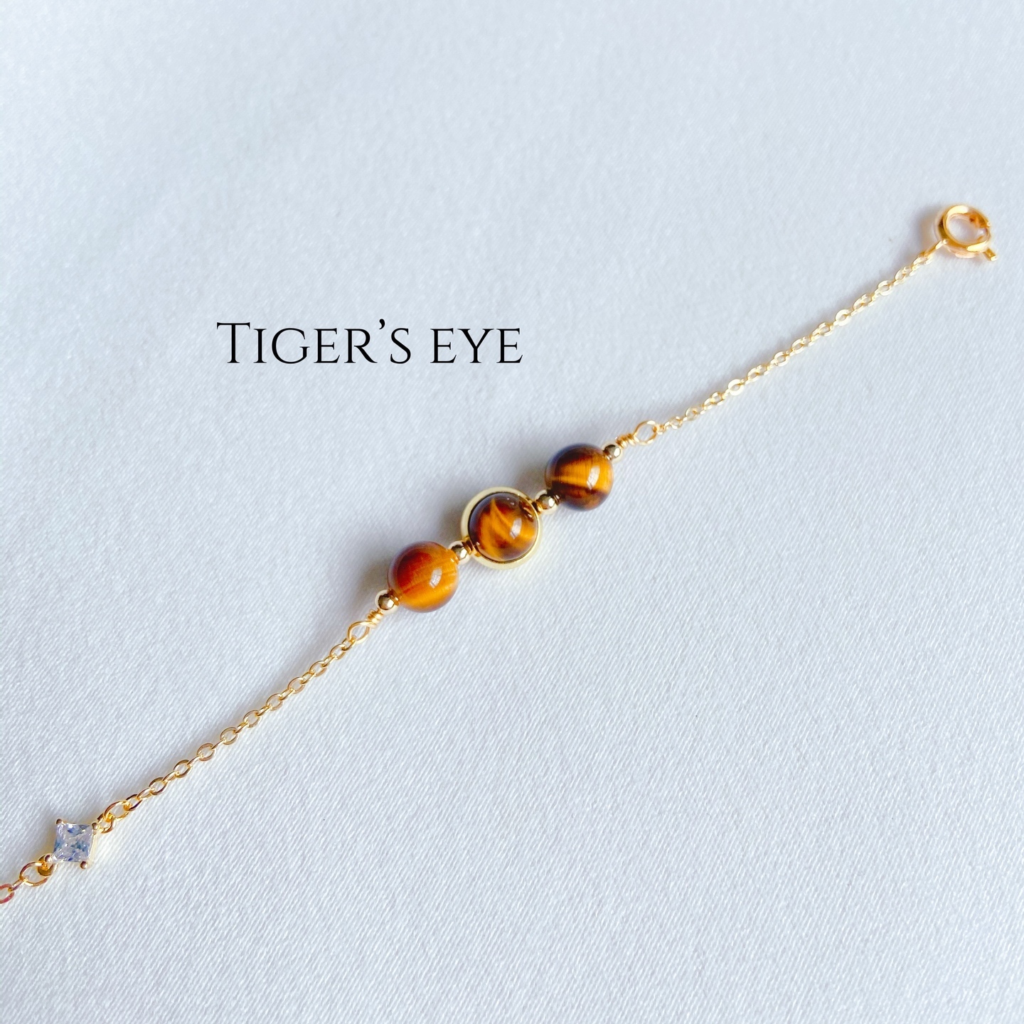 GOLD Triplets Tigers Eye