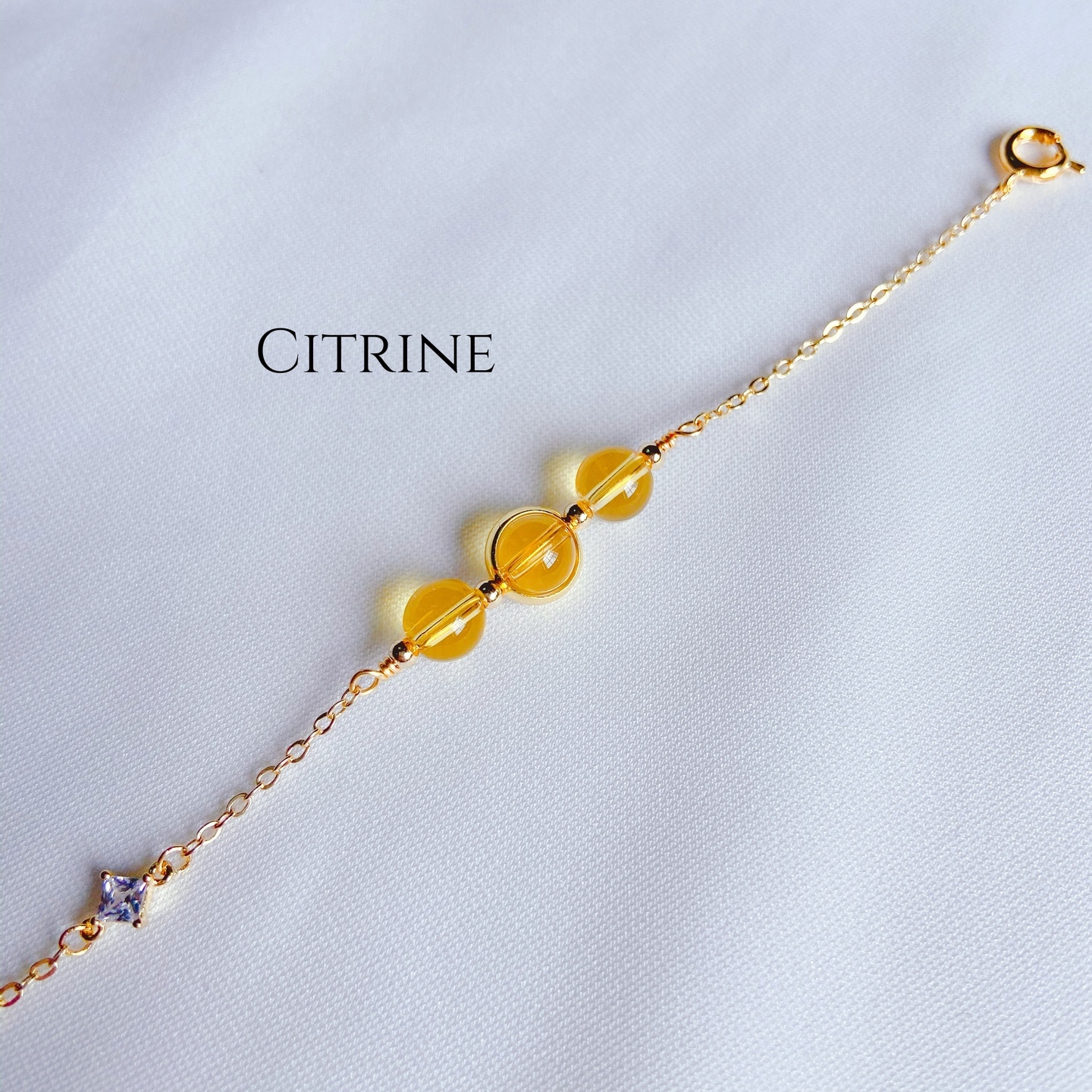 GOLD Triplets Citrine