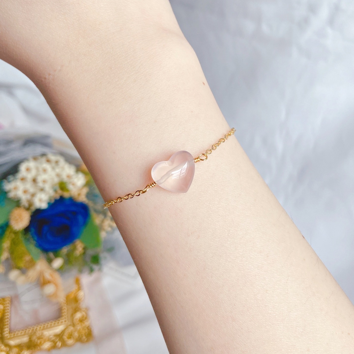 Heart Rose Quartz