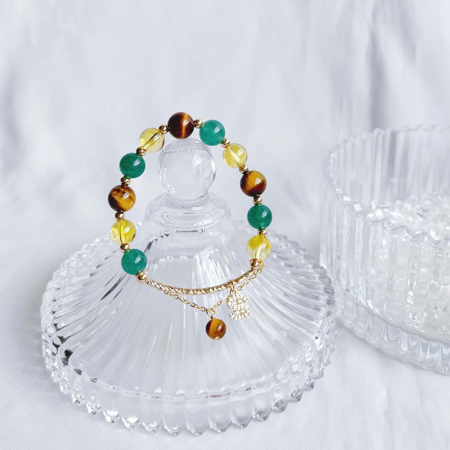 Tiger’s Eye + Jade + Citrine