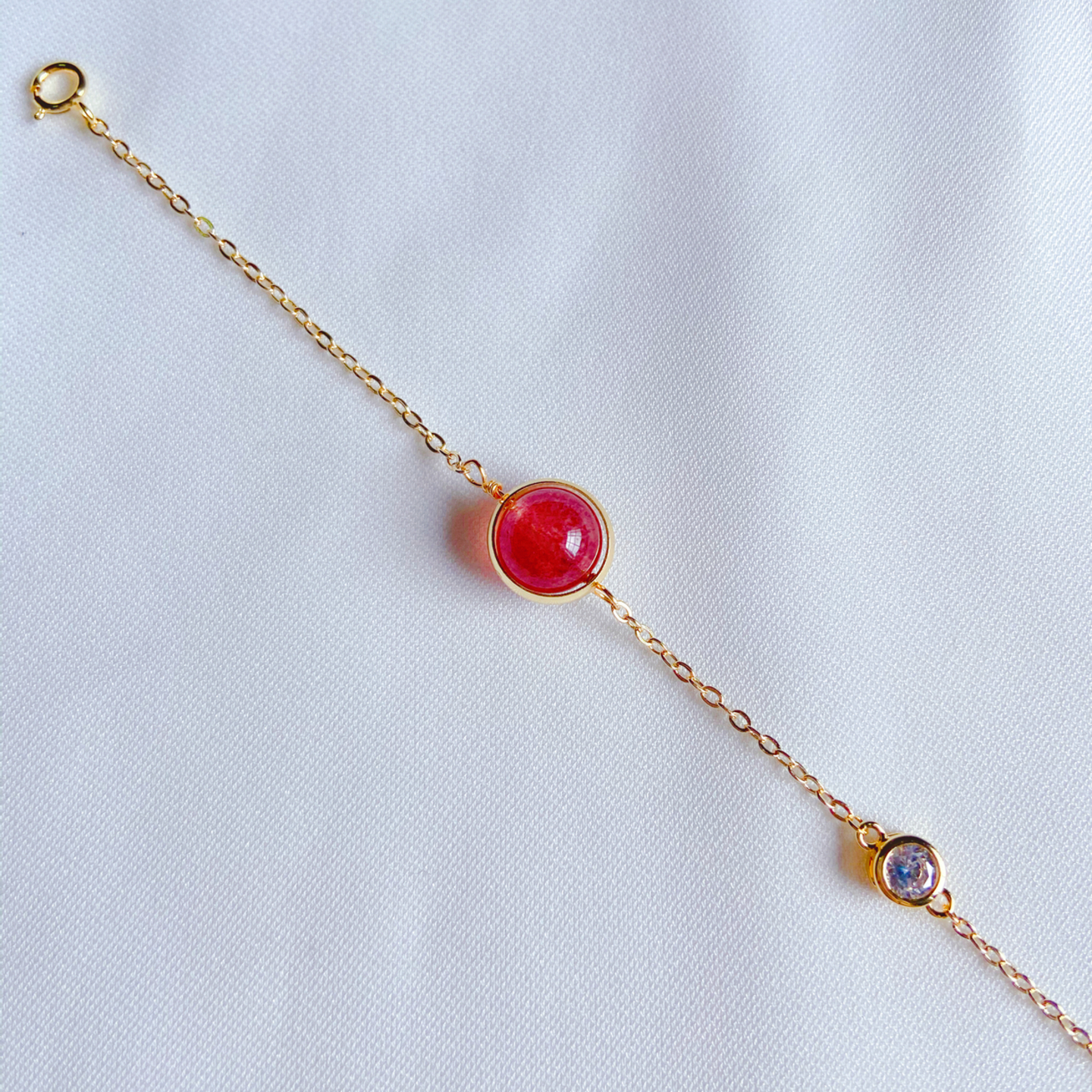 Single Strawberry Quartz