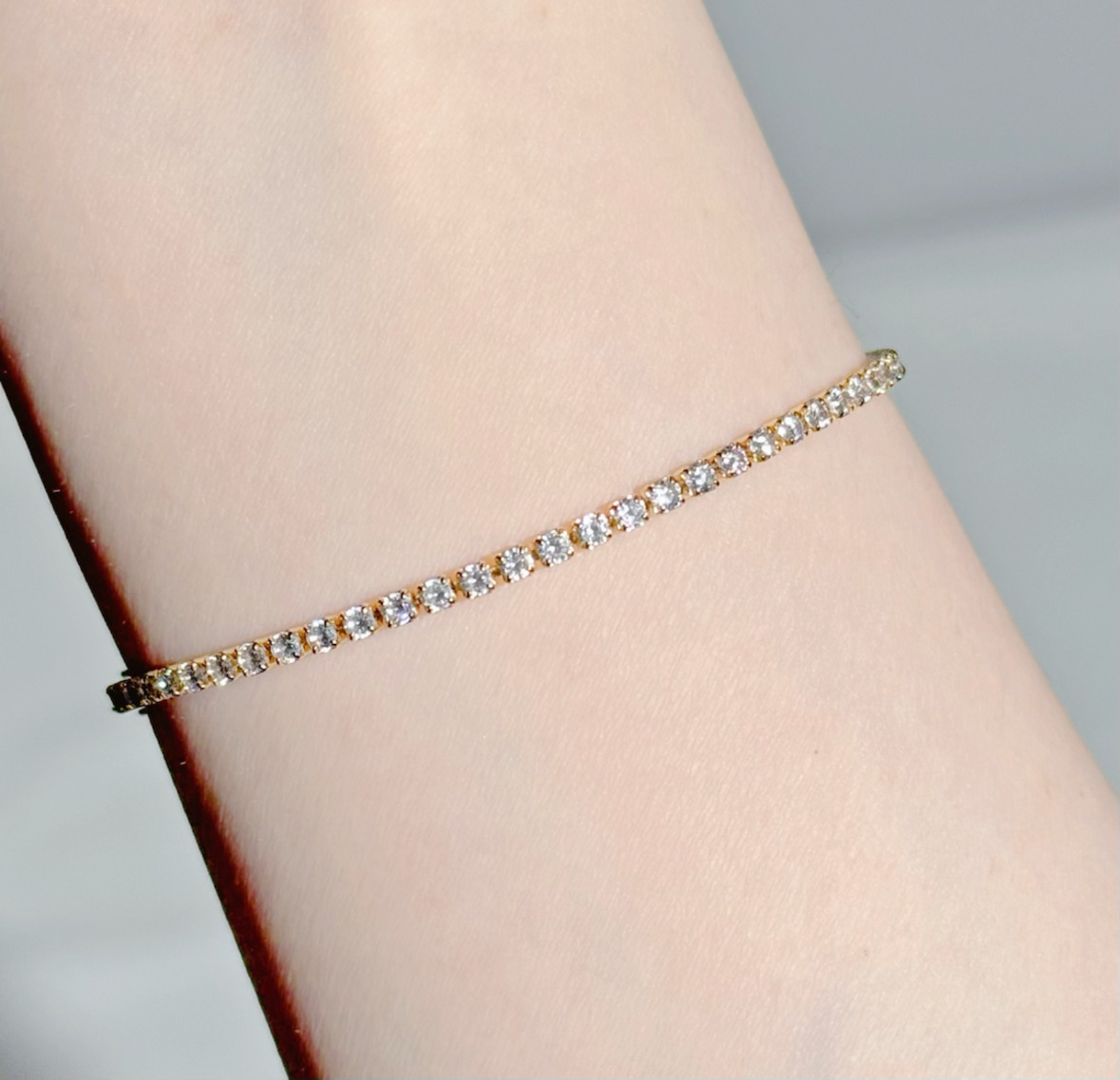 2mm Tennis Bracelet