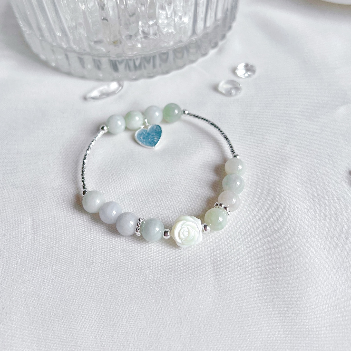 SILVER Oriental Jade