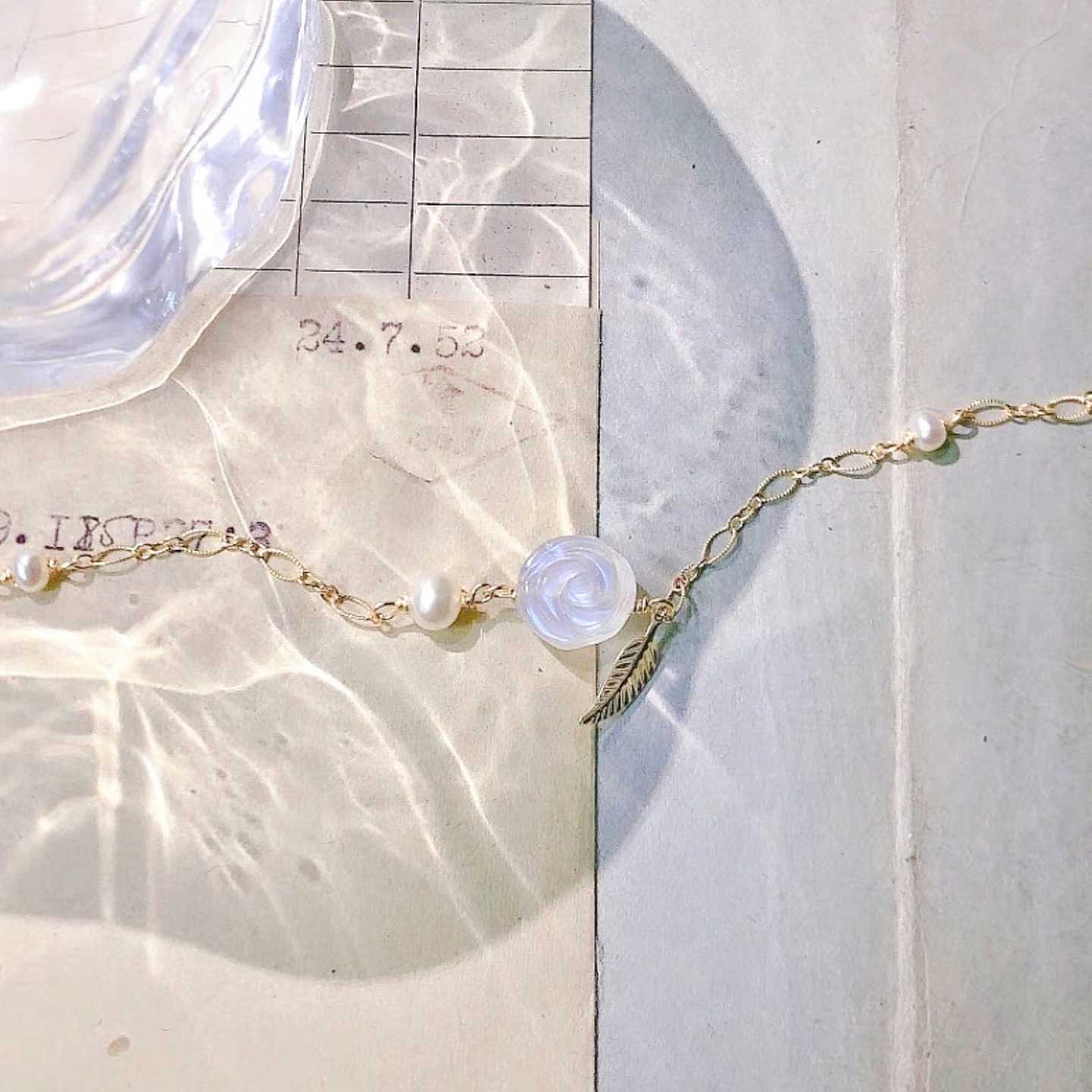 Moonstone Rosa Bracelet
