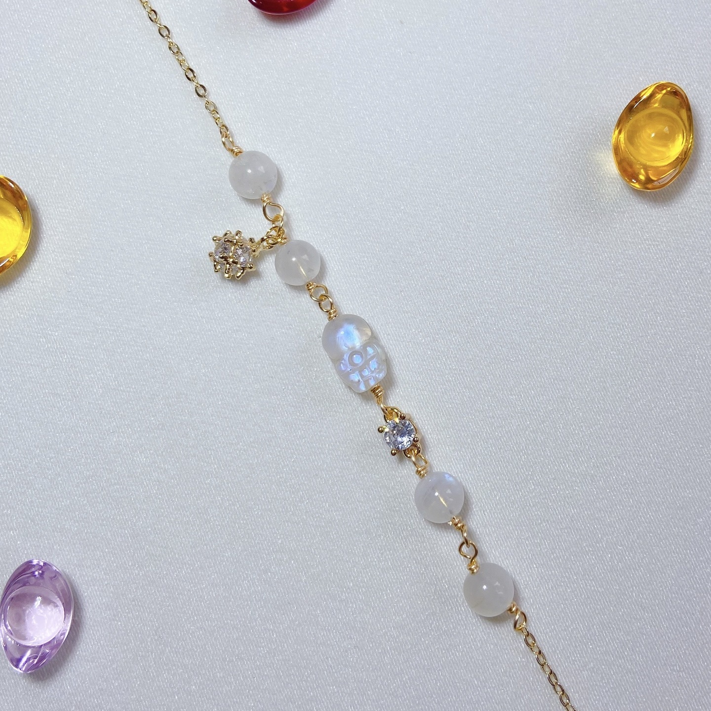 Quad Pixiu Moonstone
