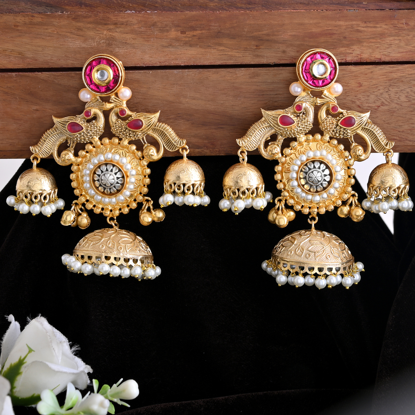 Mayur Jhumkas