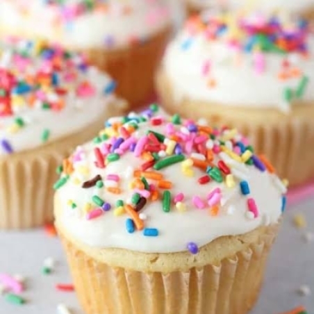 vanilla muffin cup cake