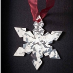 Star Flake - Stainless Steel Ornament