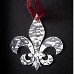 Fleur-de-Lis - Stainless Steel Ornament