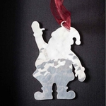 Santa Claus # 1 - Stainless Steel Ornament