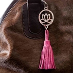 Key Ring - Lotus Flower