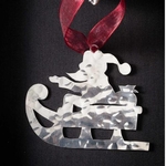 Santa Claus # 3 - Stainless Steel Ornament