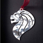 Lion Head - Stainless Steel Ornament