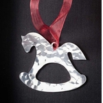 Rocking Horse - Stainless Steel Ornament
