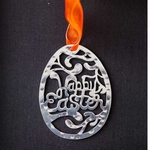 Happy Easter - Stainless Steel Ornament