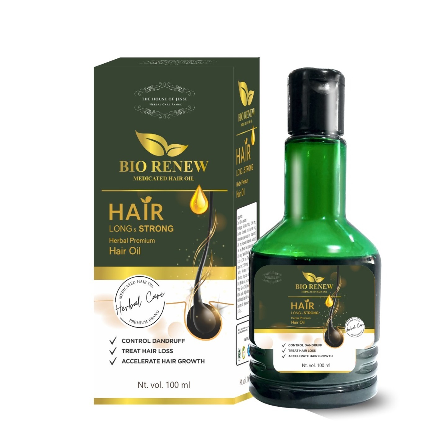 Bio Renew Medicated Hair Oil 100ML