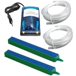RADONGROW Air Pump Double out Let + Air Pipe + Air Stone 6