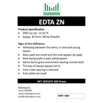 EDTA Zn 400 gm