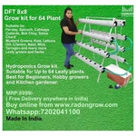 DFT 64 Plants 8x8 Hydroponic System