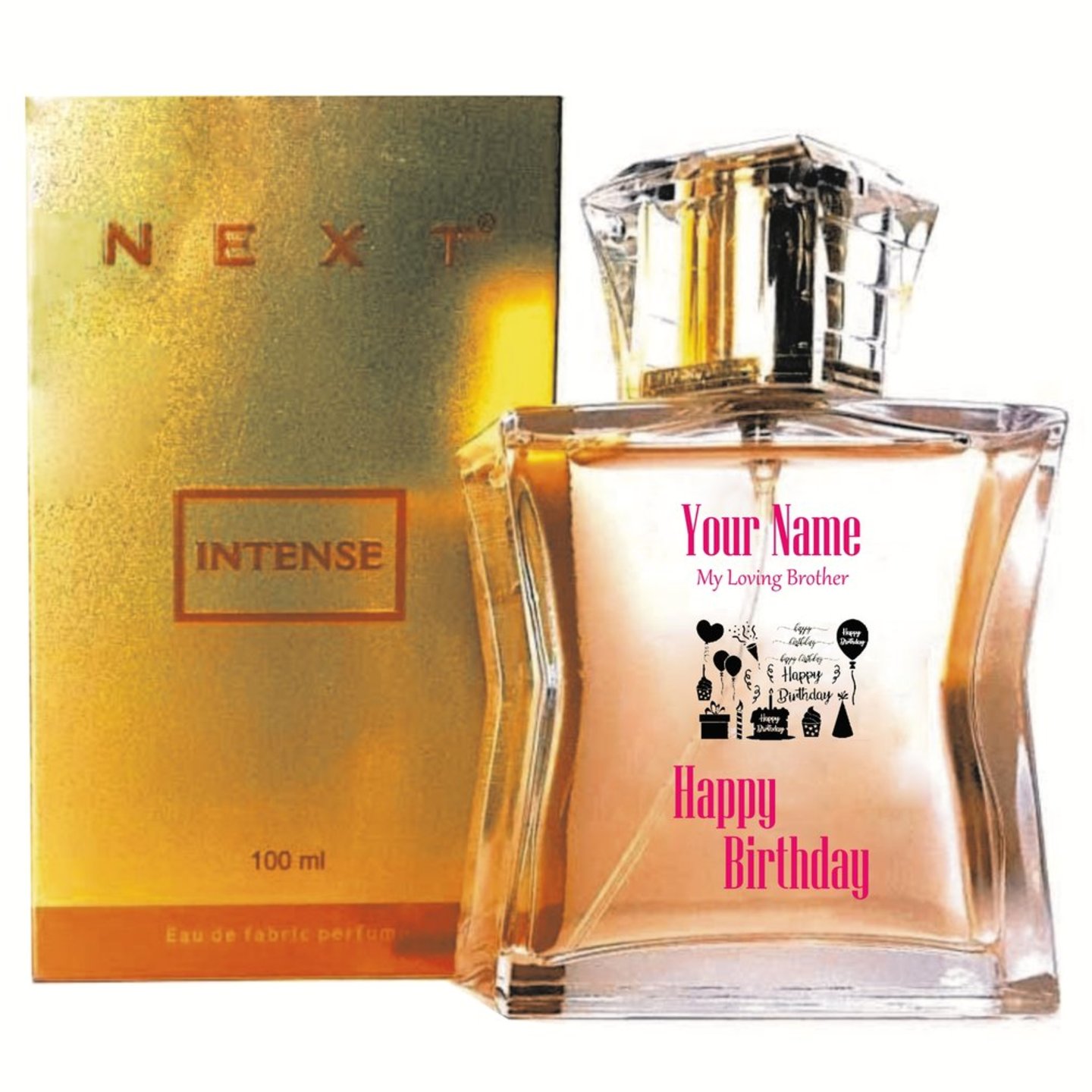 Perfume Gift with name of your loved one imprinted