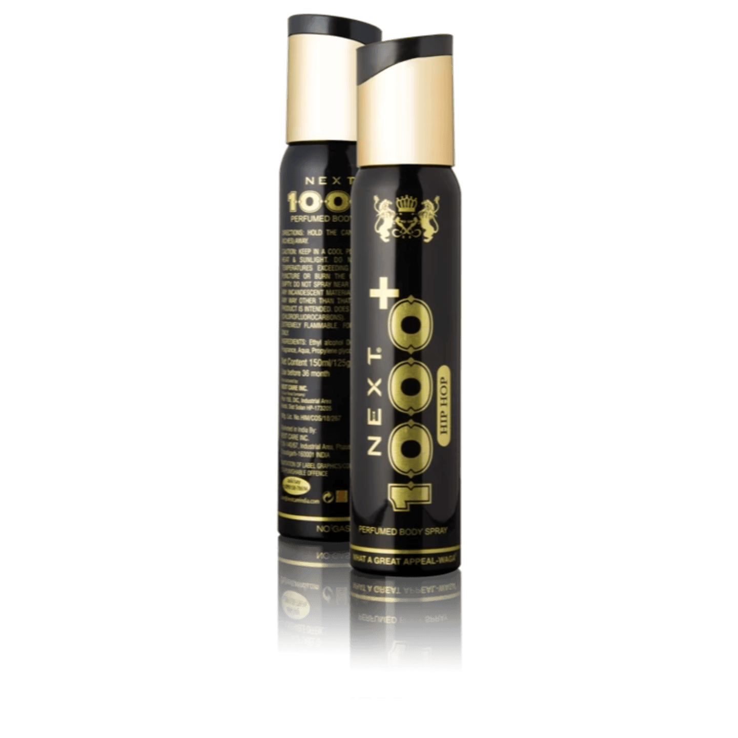 Next 1000+ Hiphop No Gas Deo for Men 150 ml