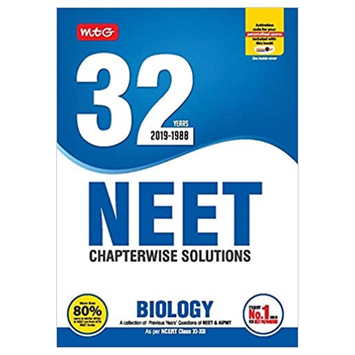 MTG 32 Years NEET-AIPMT Chapterwise Solutions - Biology