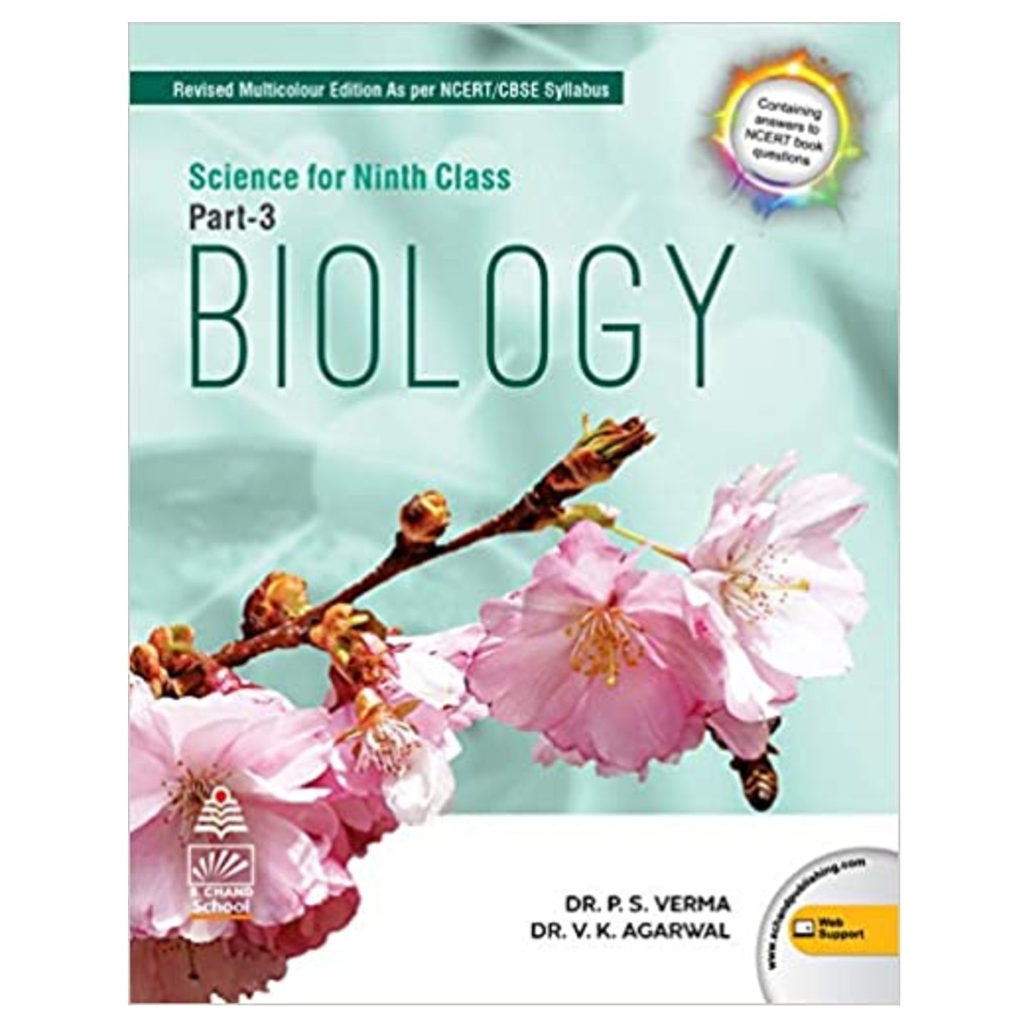 S CHAND Science for Class 9 Part-3 Biology by Lakhmir Singh