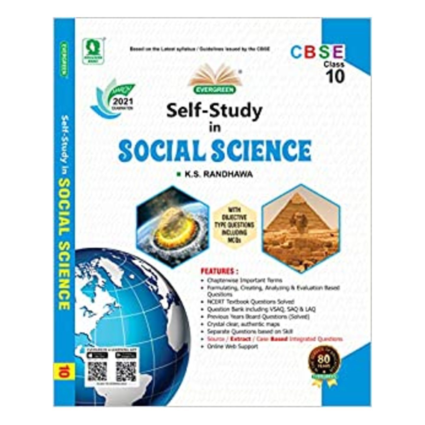 Evergreen CBSE Self Study In Social Science CLASS 10