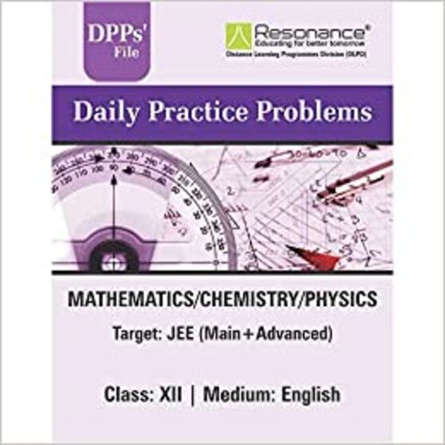 JEE M+A Daily Practice Problem  DPPs File -XII ONLY