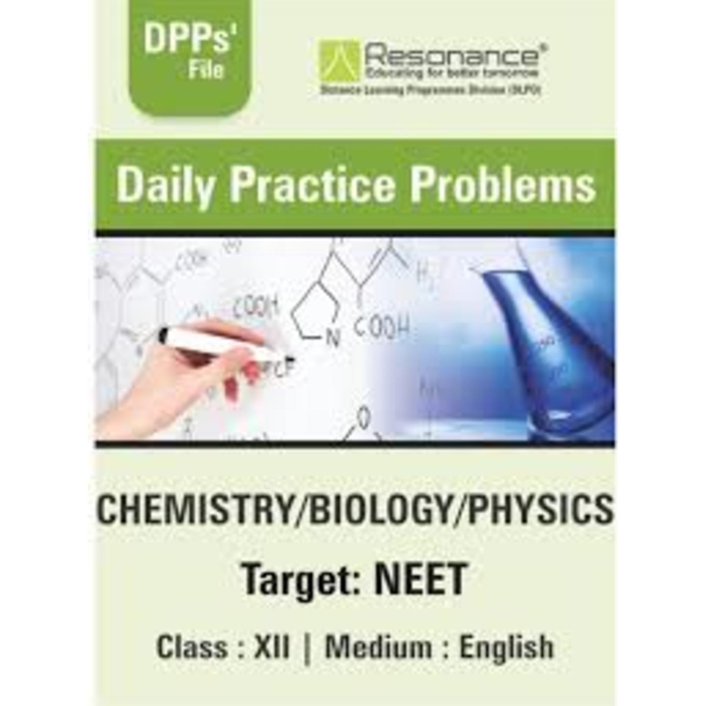 NEET - Daily Practice Problem  DPPs File -XI Only